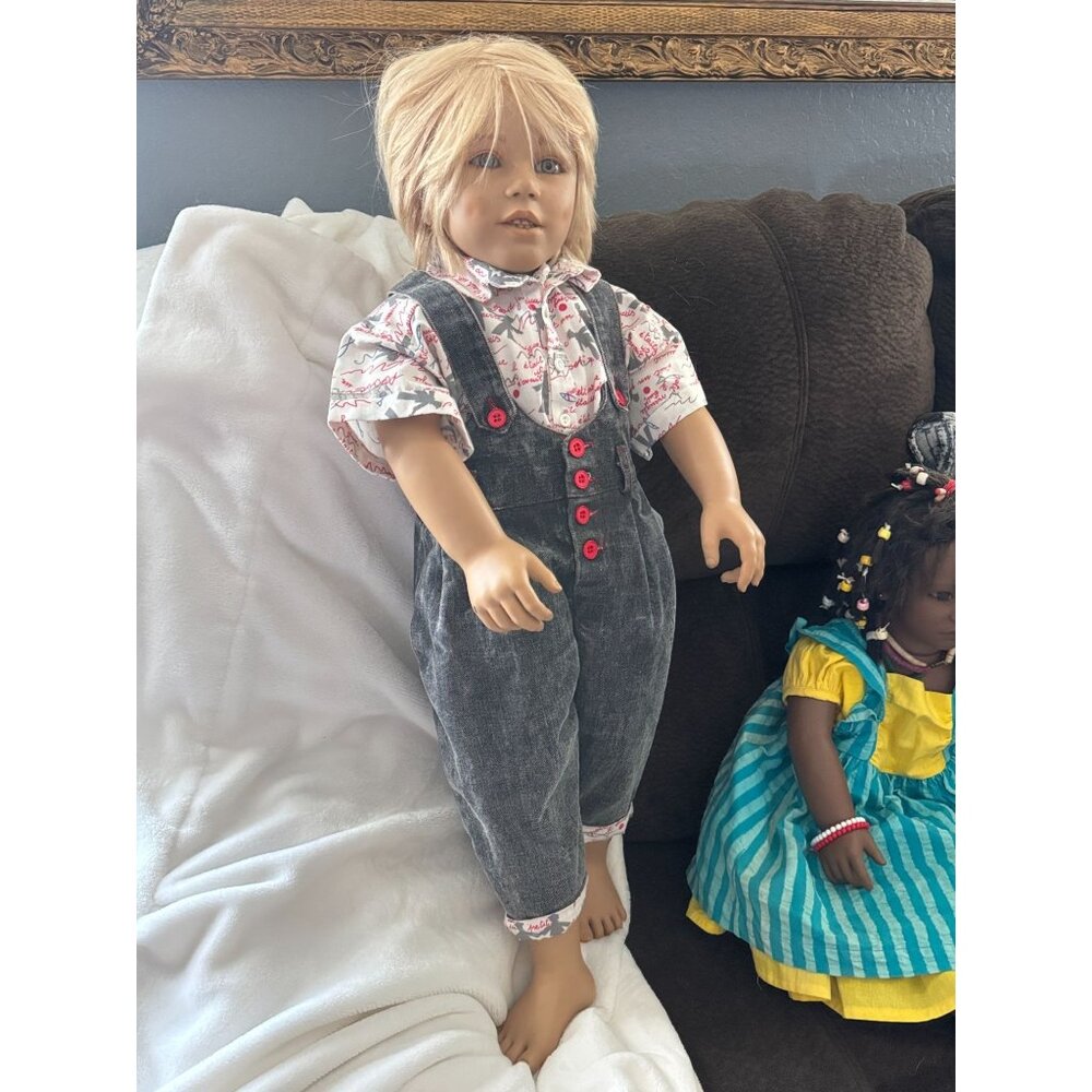 Annette Himstedt Kasmir and Ayoka Dolls,  Beautiful no paperwork - Picture 2 of 13